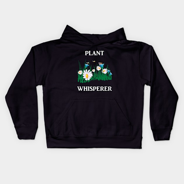 Gardening - Plant Whisperer Kids Hoodie by Kudostees